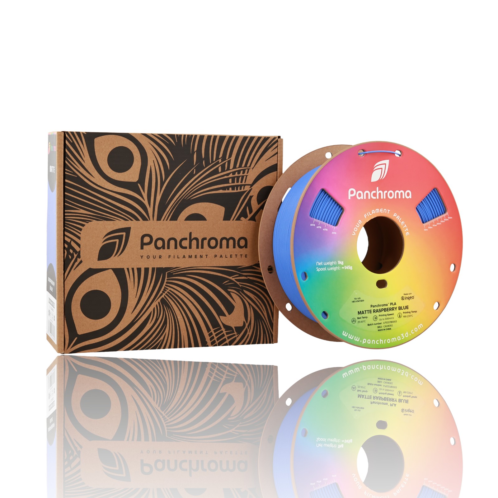 Panchroma PLA Matte 1Kg Raspberry Blue - Polymaker