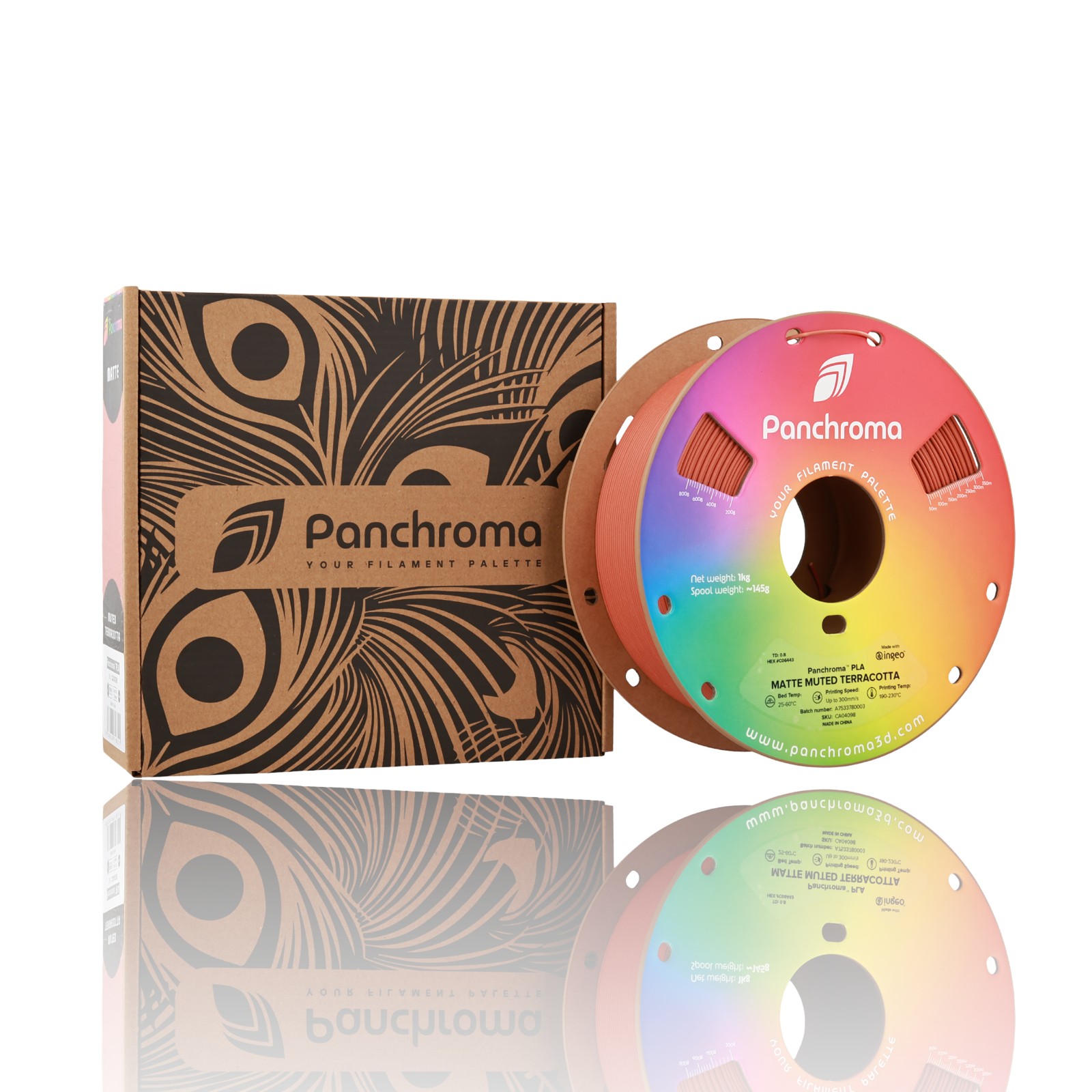 Panchroma PLA Matte Muted 1Kg Terracotta - Polymaker