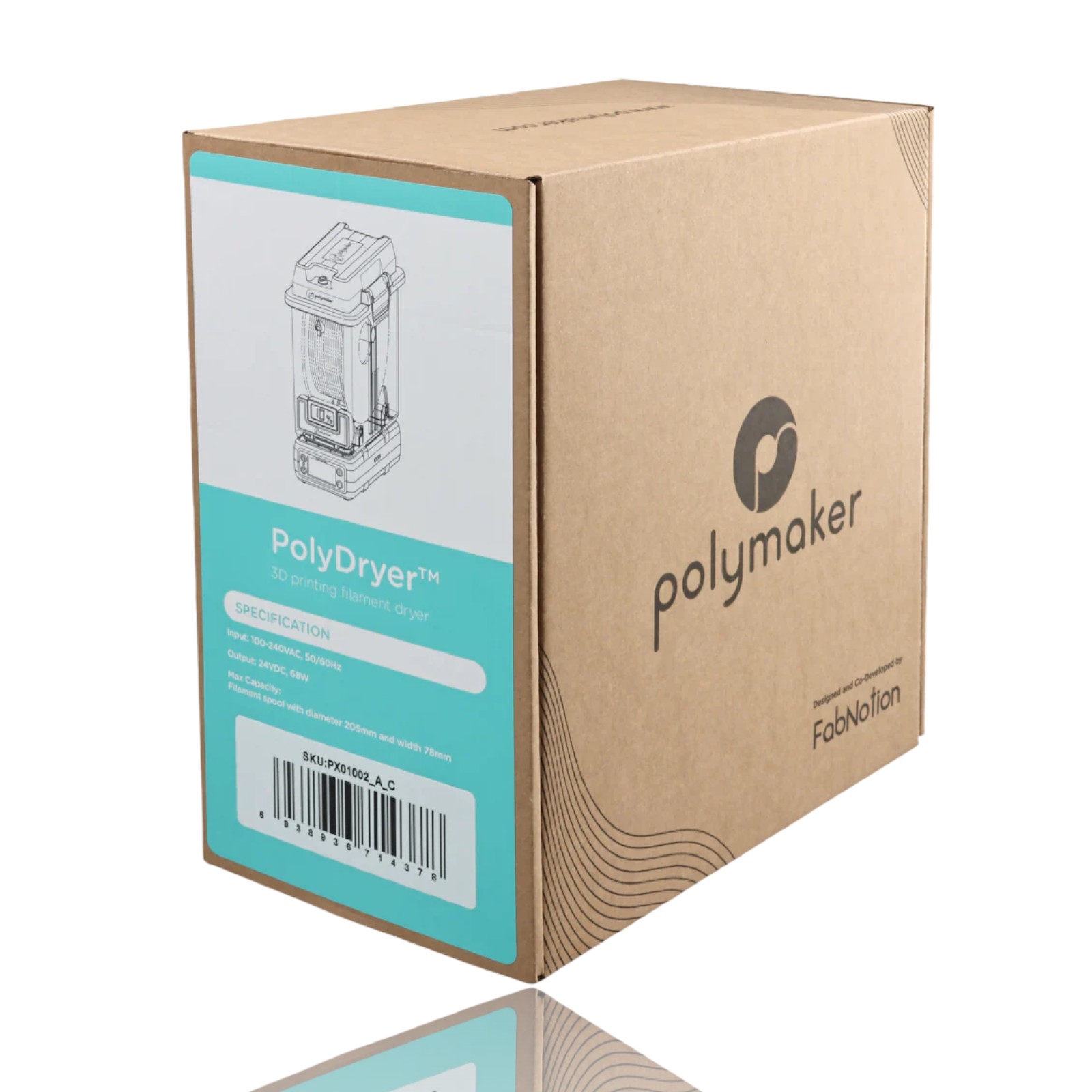 PolyDryer Box XL (Only Storage Box) - PolyMaker