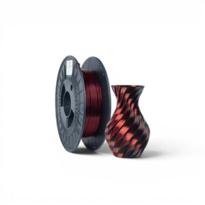 PLA Silk Dual-Color 300g Red & Black – 3DPower