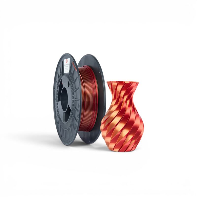 3DPower PLA Silk dual 0.3 - Red & Gold_3 (WEBSITE EVOLT)
