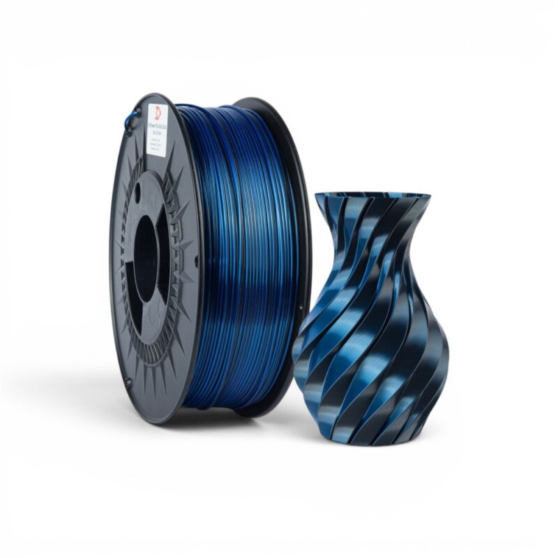 3DPower PLA Silk dual - Blue & Black_3 (WEBSITE EVOLT)