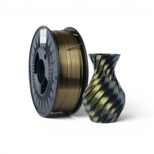 PLA Silk Dual-Color 1kg Gold & Black – 3DPower