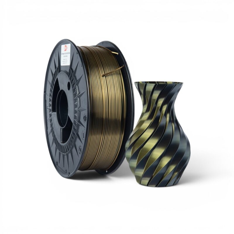 3DPower PLA Silk dual - Gold & Black_3 (WEBSITE EVOLT)