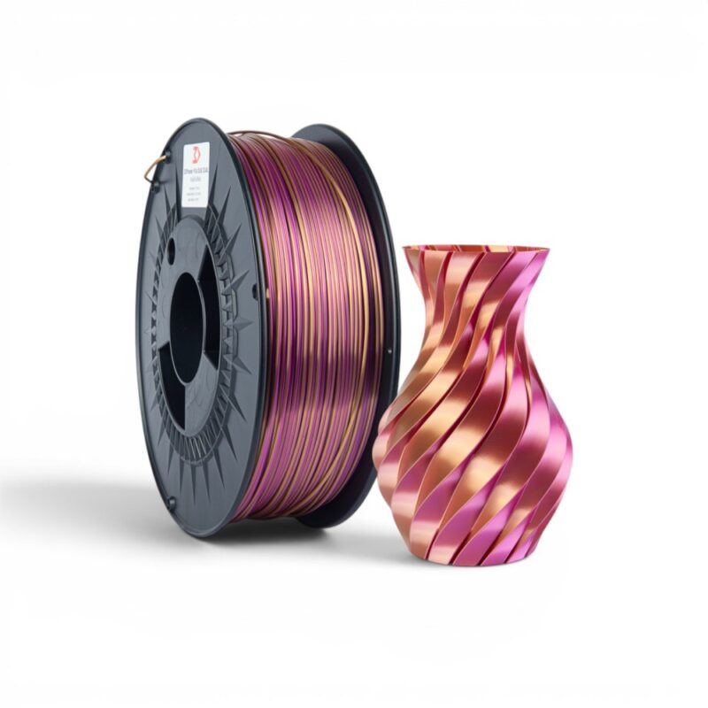 3DPower PLA Silk dual - Gold & Pink_3 (WEBSITE EVOLT)