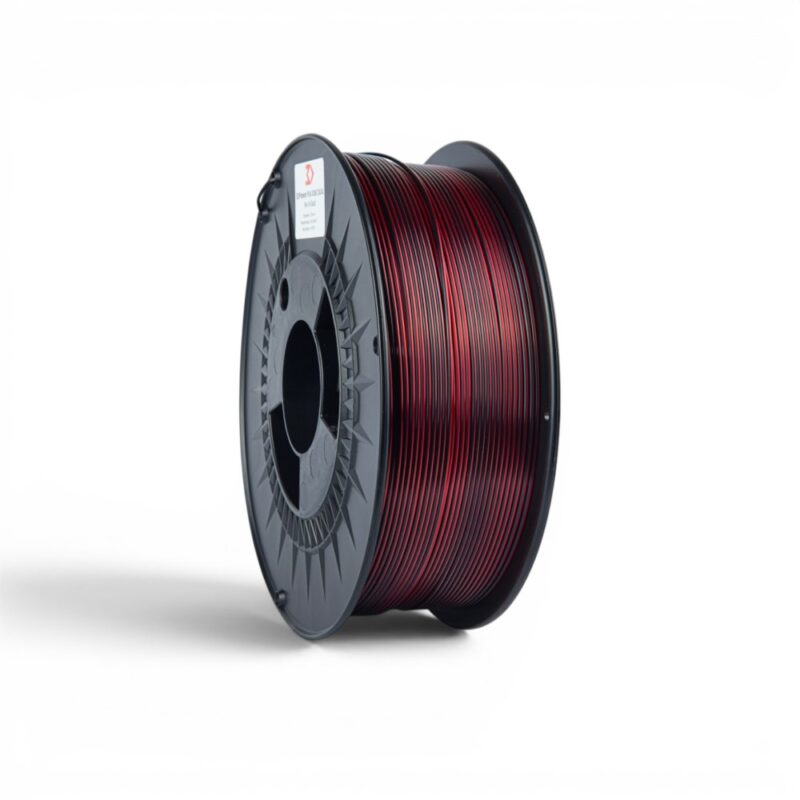 3DPower PLA Silk dual - Red & Black_1 (WEBSITE EVOLT)