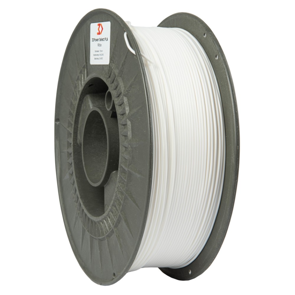 3DPower Select PLA White_1 (WEBSITE EVOLT)