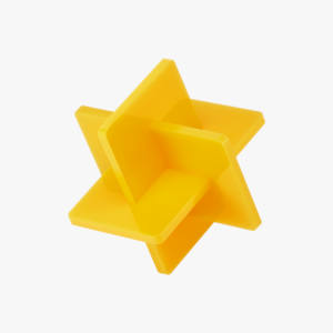 3mm Opaque Glossy Acrylic Sheet (3pcs) Yellow (YB004) / 300×300(3pcs) / Laser Cutting & Engraving – Bambu Lab