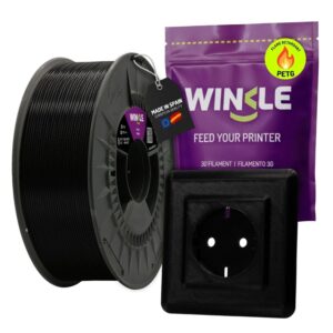 rPETG EN13501-1 (Retardante de Chama) 1kg Black – WINKLE