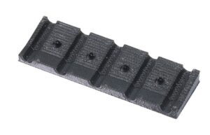 Rear PTFE holder black MMU2 – Prusa Original