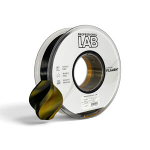 PLA Silk Dual Color 1kg Black Gold – Professional Lab